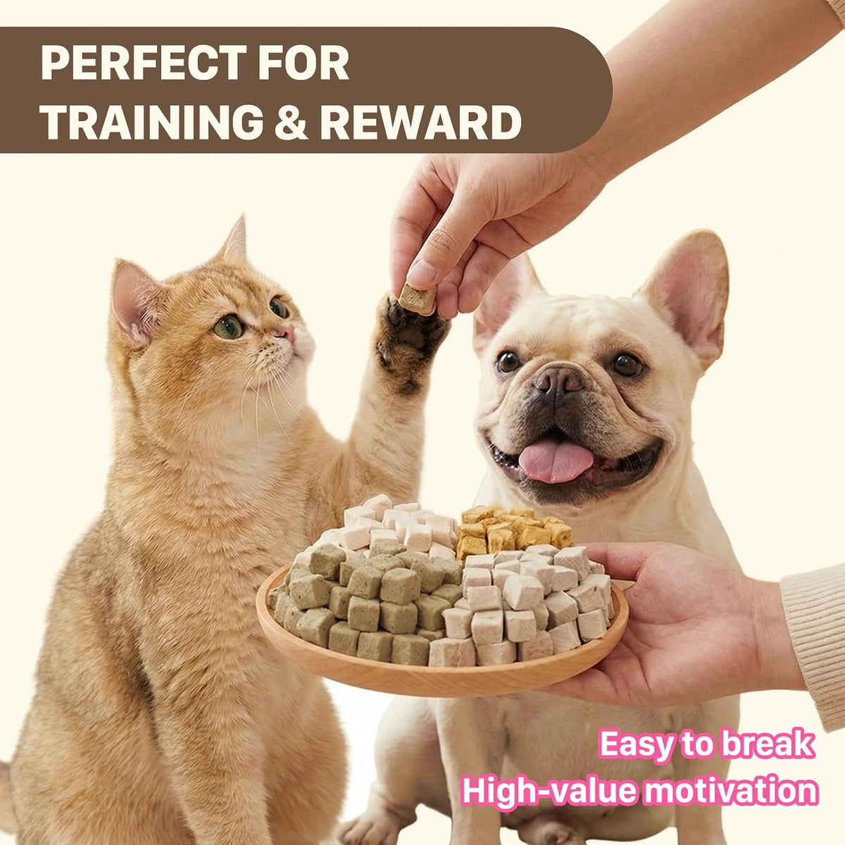 MON2SUN premium high value training rewards container for puppies and kittens