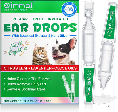 IMKCICSZ pet ear cleaner 10 pack front view
