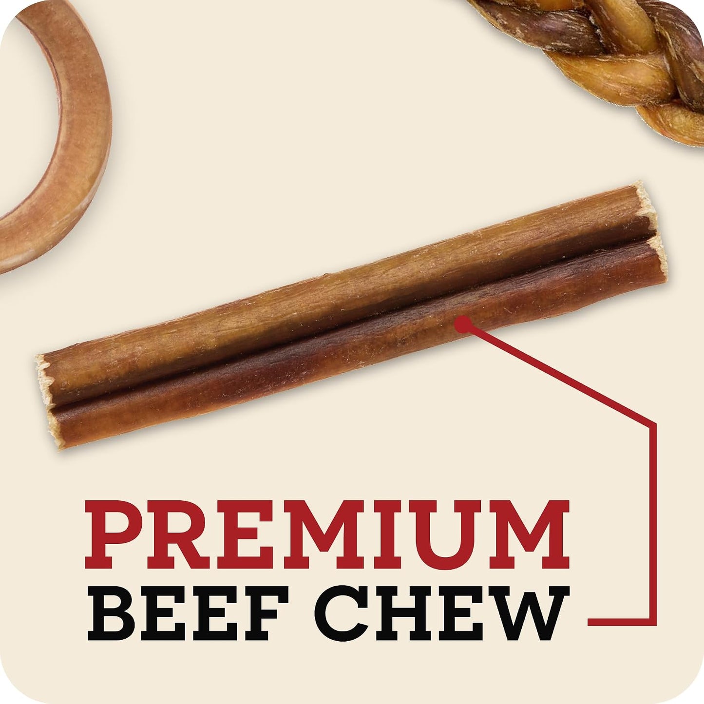 Redbarn rawhide free dog treats for dental health low odor sticks