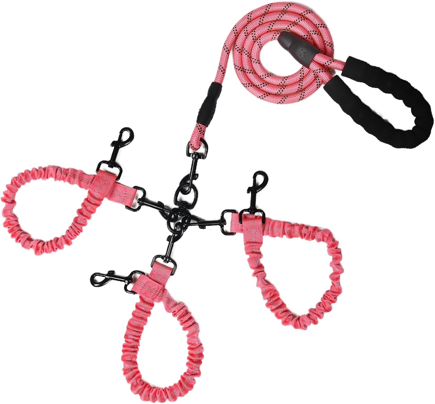 USA imported Y-ANNJYA brand orange multiple dog leash extension pack