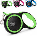 Daizzy Gear retractable dog leash green front view