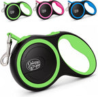 Daizzy Gear retractable dog leash green front view