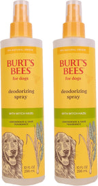 BURT'S BEES FOR PETS Deodorizing Spray for Dogs with Apple and Rosemary Extract, 99.7% Natural Origin, Gentle Waterless Dry Dog Shampoo, pH Balanced for All Dogs, 10 Fl Oz - Image 10