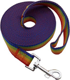 Nylon Training Dog Leash for Small Medium Large Dogs, 15ft 20ft 30ft 50ft Long Puppy Lead for Obedience Recall Training, Camping (20ft, Black) - Image 13