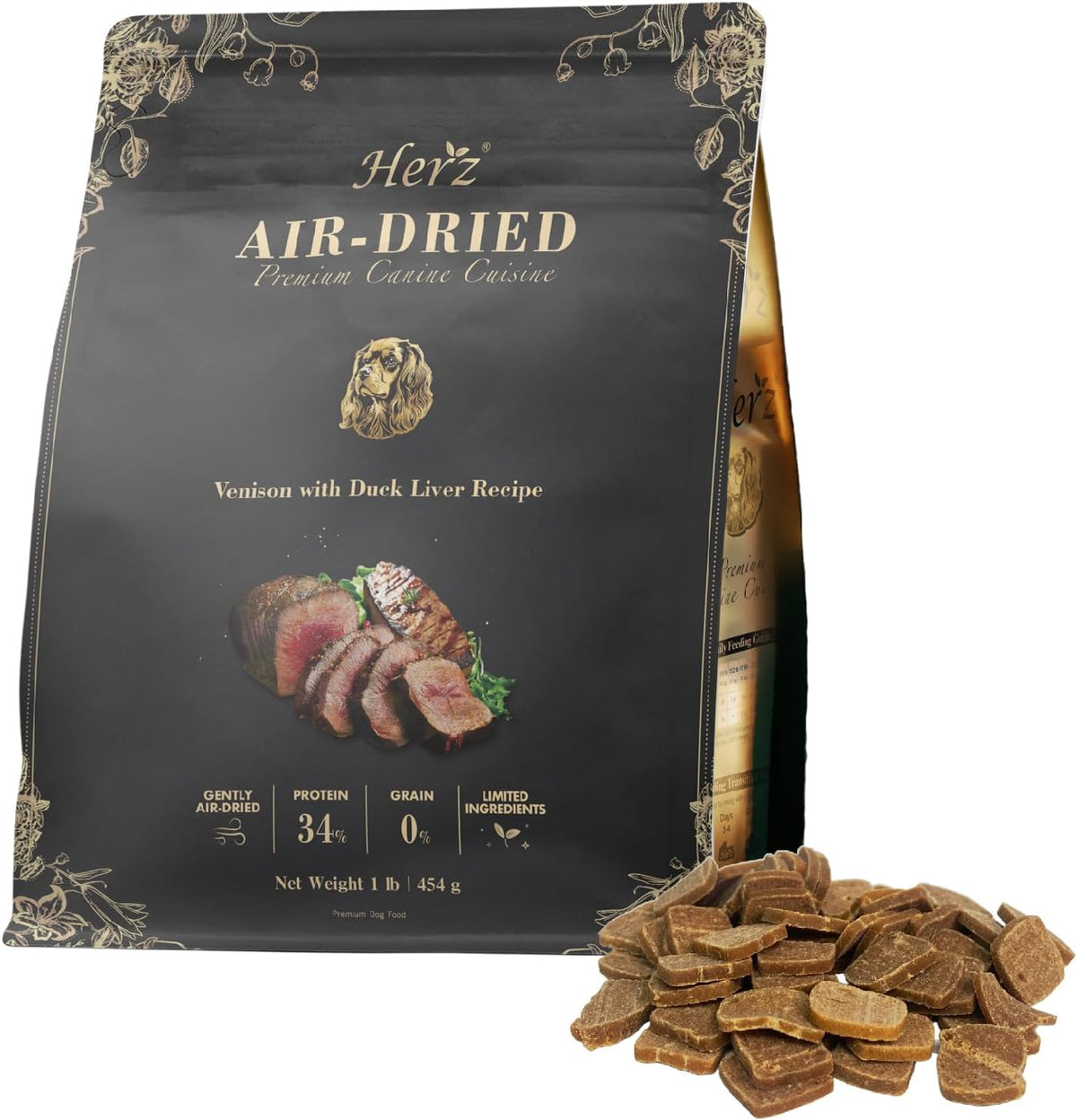 Herz Air-Dried Dog Food Chicken & Duck Liver Recipe 2.2 lb, All-Natural, High-Protein, Grain-Free, Limited Ingredients, Complete & Balanced, Premium Canine Cuisine - Image 14