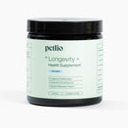 Petlio Longevity+ Cat Health Supplement front view bottle