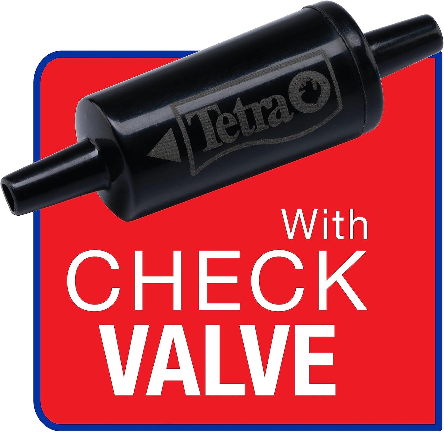 Top view of Tetra Whisper air pump demonstrating compact footprint