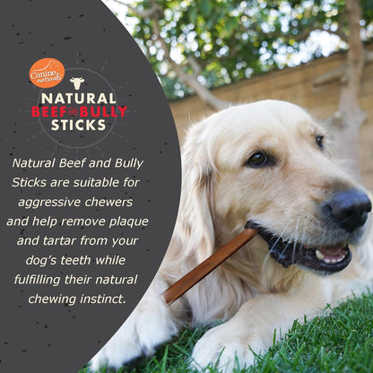 Canine Naturals high protein medium dog treats for dental health care.