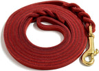 Guiding Star Leather Dog Leash 6ft, Dog Leashes for Large Dogs Heavy Duty, Soft Braided Handmade Leather Training Leash for Large & Medium Dogs (6ftx3/4inch, Black) - Image 12