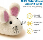 Glaciart One premium catnip mouse toy for indoor cat enrichment and exercise