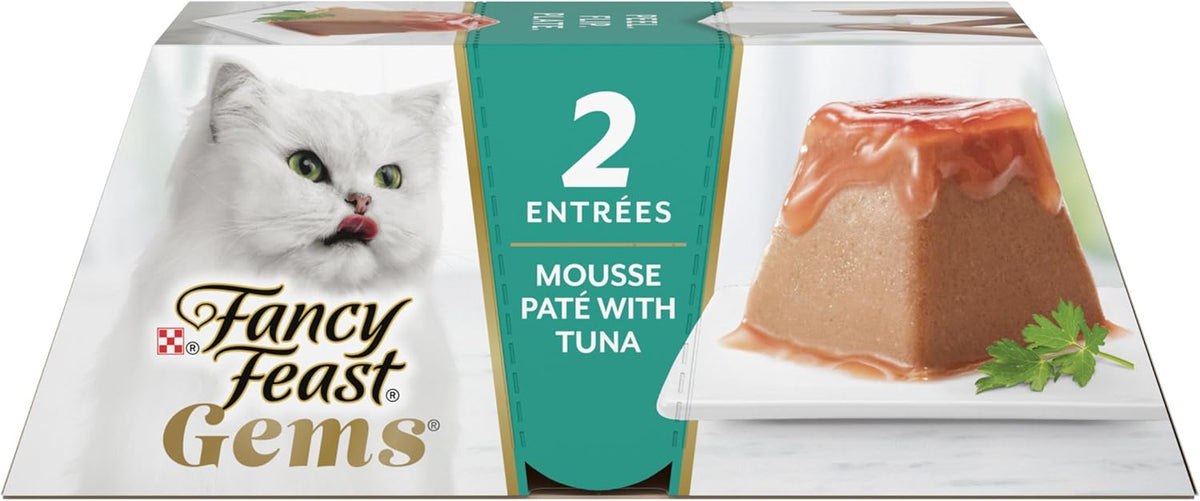 Fancy Feast Gems Pate Cat Food Mousse With Salmon and a Halo of Savory Gravy Cat Food - (Pack of 8) 4 oz. Boxes - Image 14