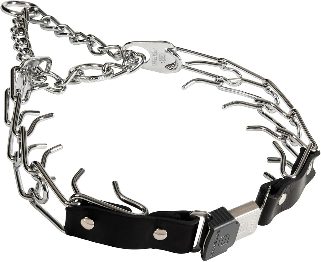 Herm Sprenger 2.25mm Prong Collar for Dog Training Adjustable Length & Easy Quick Release Buckle for Small/Medium Dogs (13-19" Neck) - Image 14