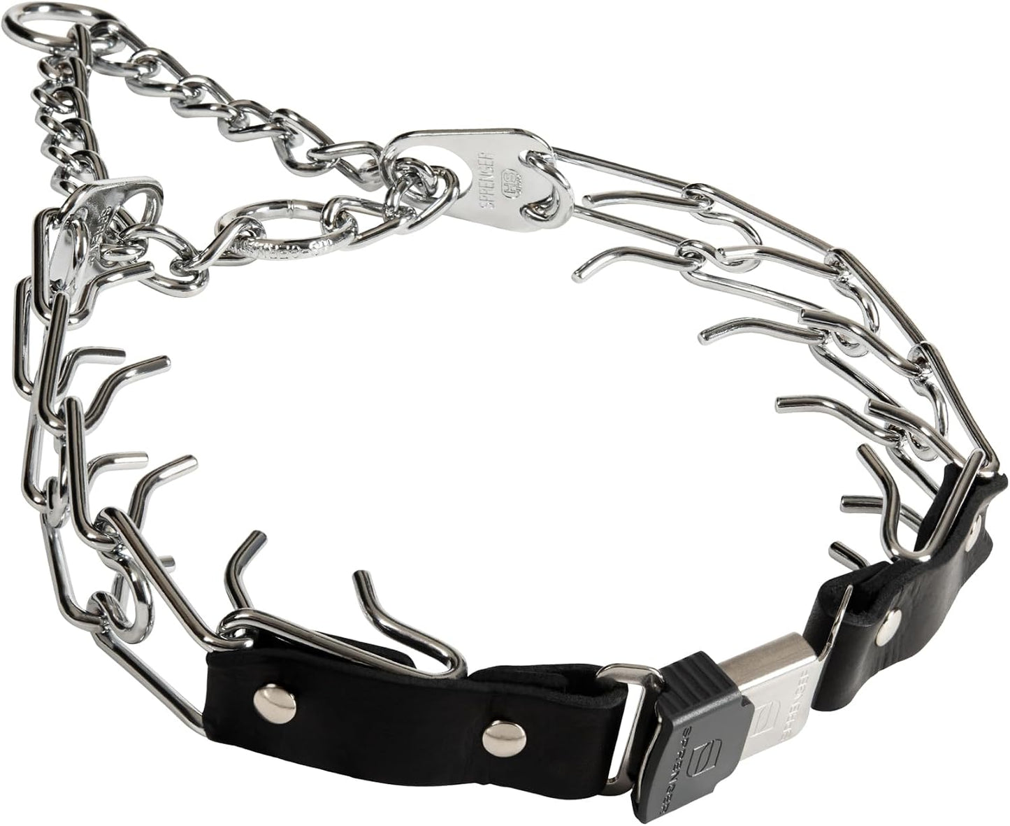 Herm Sprenger 2.25mm Prong Collar for Dog Training Adjustable Length & Easy Quick Release Buckle for Small/Medium Dogs (13-19" Neck) - Image 14