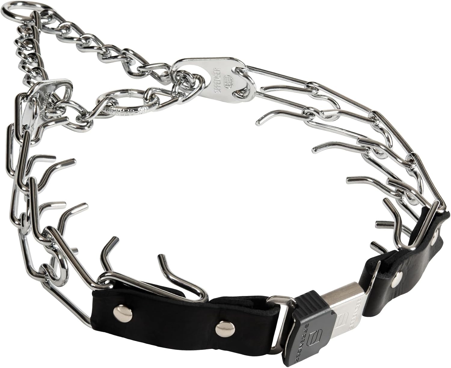 Herm Sprenger 2.25mm Prong Collar for Dog Training Adjustable Length & Easy Quick Release Buckle for Small/Medium Dogs (13-19" Neck) - Image 14