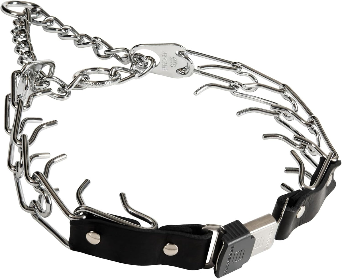 Herm Sprenger 2.25mm Prong Collar for Dog Training Adjustable Length & Easy Quick Release Buckle for Small/Medium Dogs (13-19" Neck) - Image 14