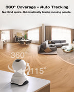 Side view of Vimtag smart home pet and baby monitor