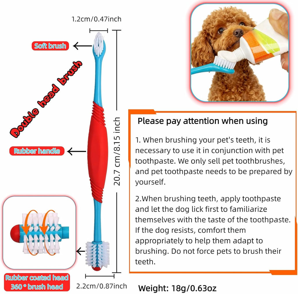 Yayaboqu dental care set showing small and large brush heads