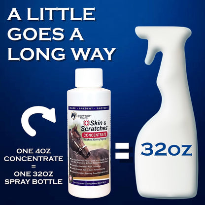 FlexTran Show Out concentrate packaging label details