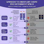 Two canisters of Aimseize dog behavior corrector spray