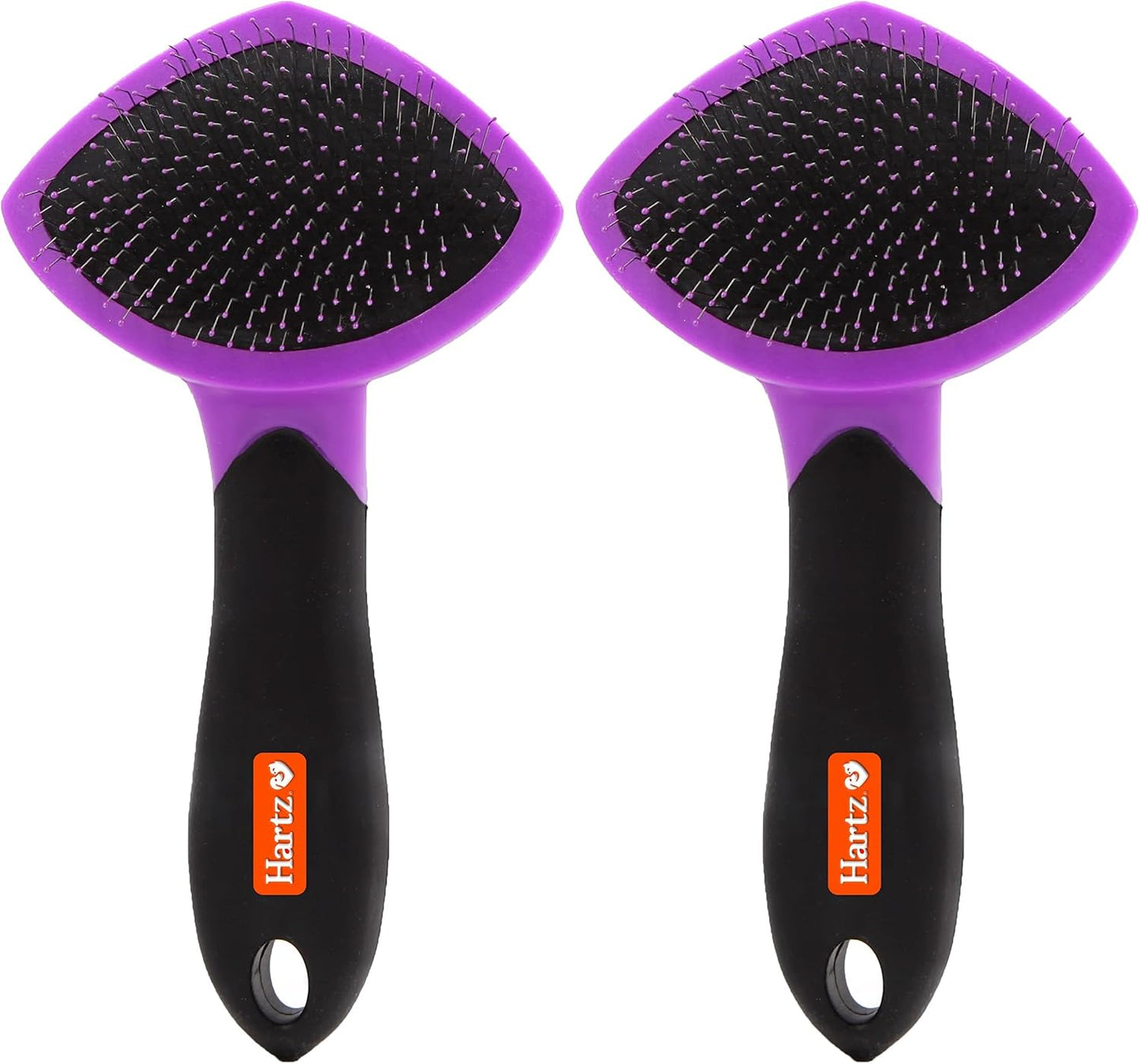 Hartz Groomer's Best Small Slicker Brush for Cats and Small Dogs, Black/Violet, 1 Count - Image 10