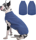 IECOii Extra Large Dog Sweater, XXXL Dog Sweater for Large Dogs Girl Boy, Xmas Pet Holiday Sweaters Large Size, Warm Doggy Christmas Knitwear Big Dogs Sweater for Labrador, Doberman, DarkGrey-3XL - Image 14