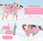 Adjustable elastic cord feature on Aofitee winter dog jacket