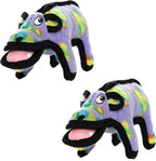 TUFFY - World's Tuffest Soft Dog Toy - Zoo Junior Monkey - Squeakers - Multiple Layers. Made Durable, Strong & Tough. Interactive Play (Tug, Toss & Fetch). Machine Washable & Floats - Image 13