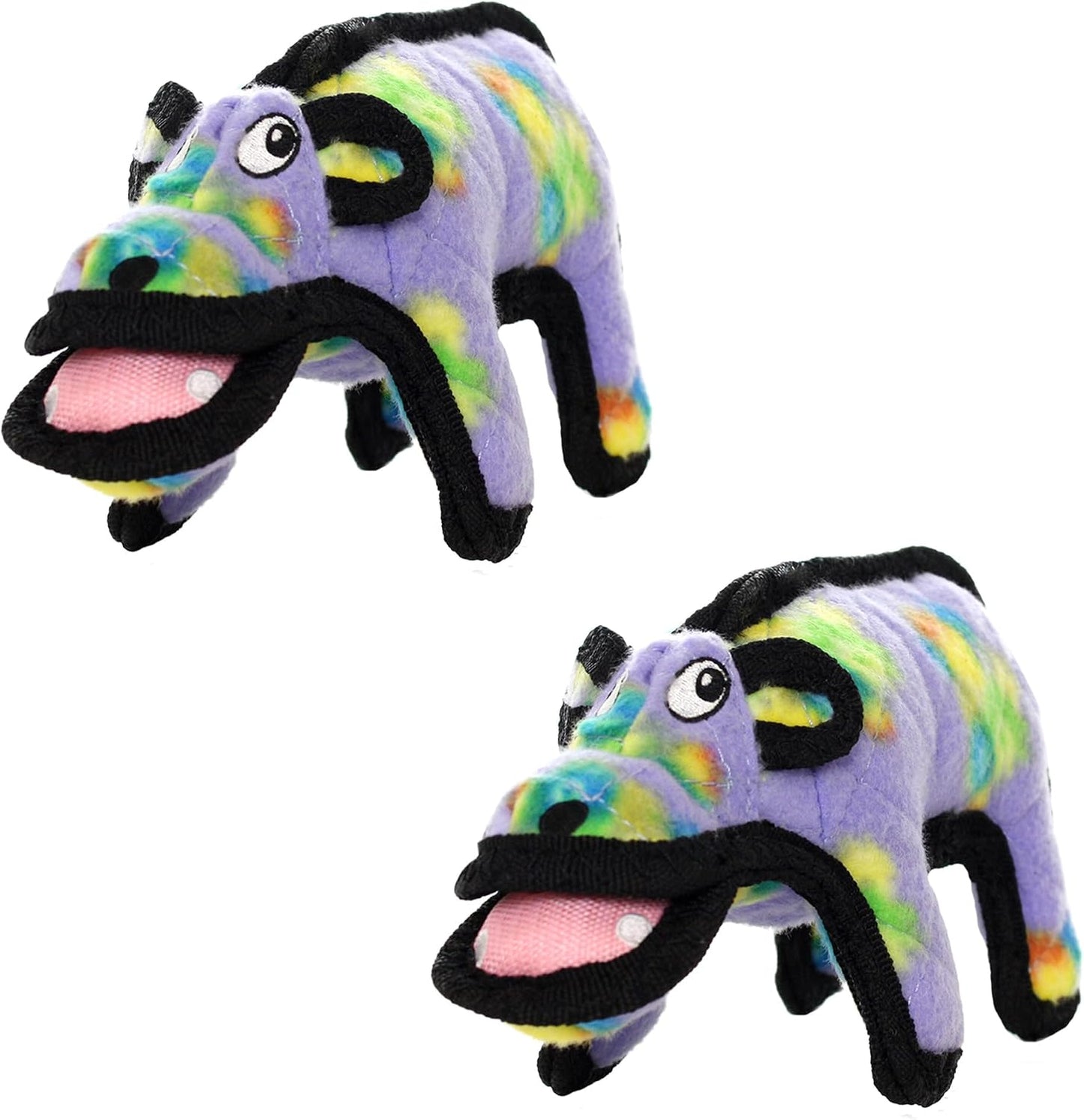 TUFFY - World's Tuffest Soft Dog Toy - Zoo Junior Monkey - Squeakers - Multiple Layers. Made Durable, Strong & Tough. Interactive Play (Tug, Toss & Fetch). Machine Washable & Floats - Image 13