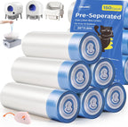 AWoHH self cleaning cat litter box bags 150 count front view packaging