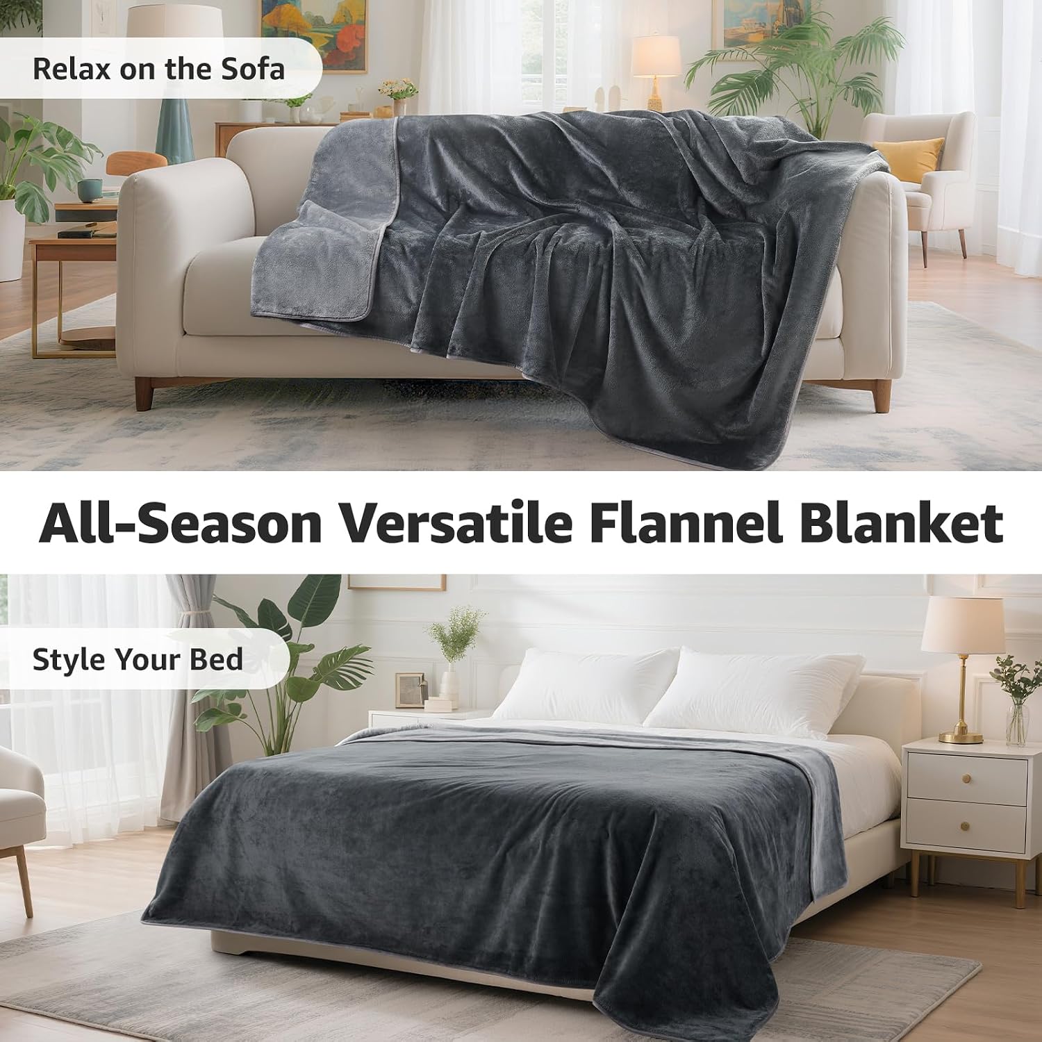 LOOBANI non toxic odorless protective throw blanket for home use