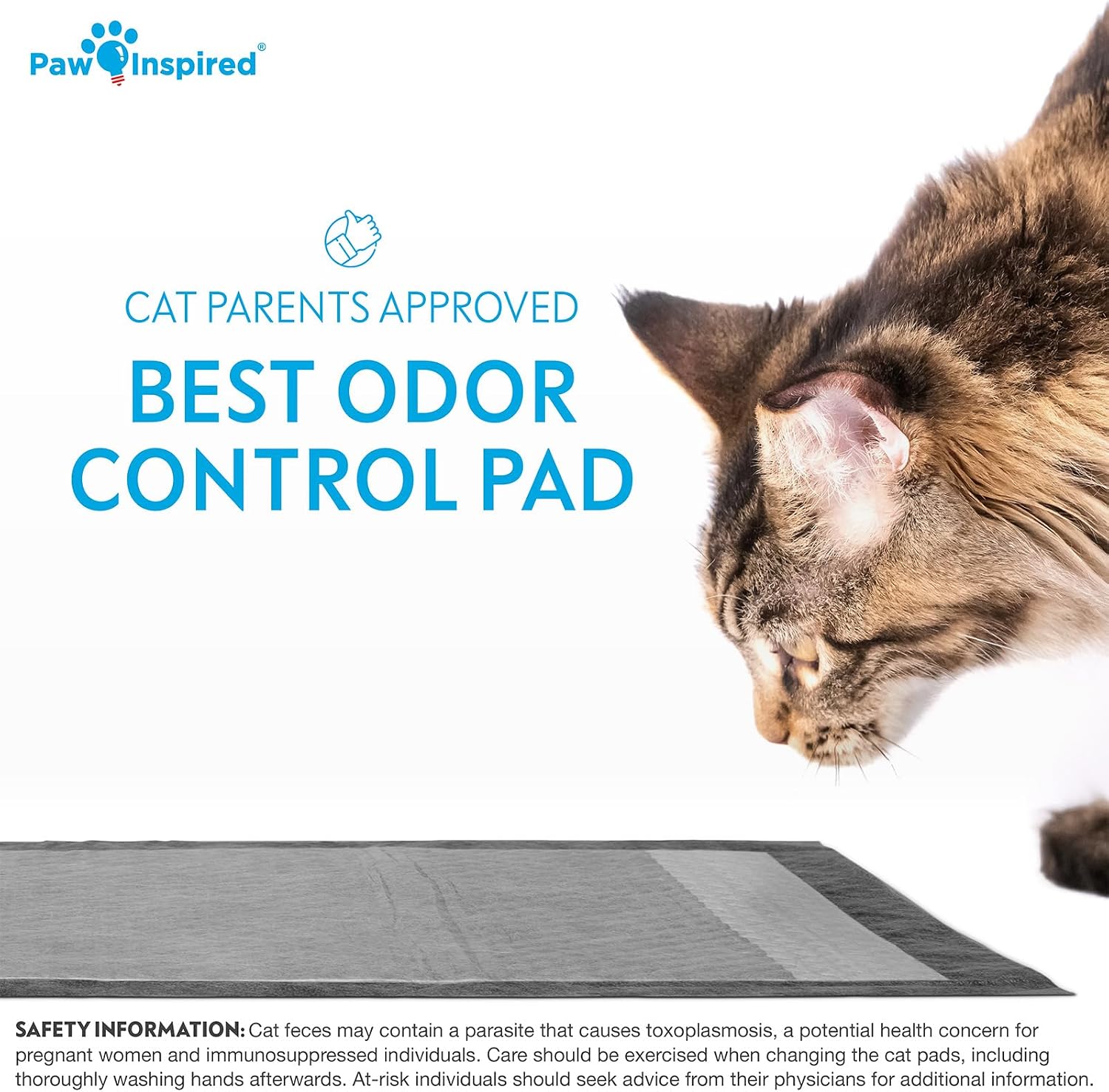 Absorbent cat tray liners pack of twenty pieces