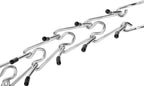 Azinoo 22 inch metal training collar showing the secure leash attachment ring