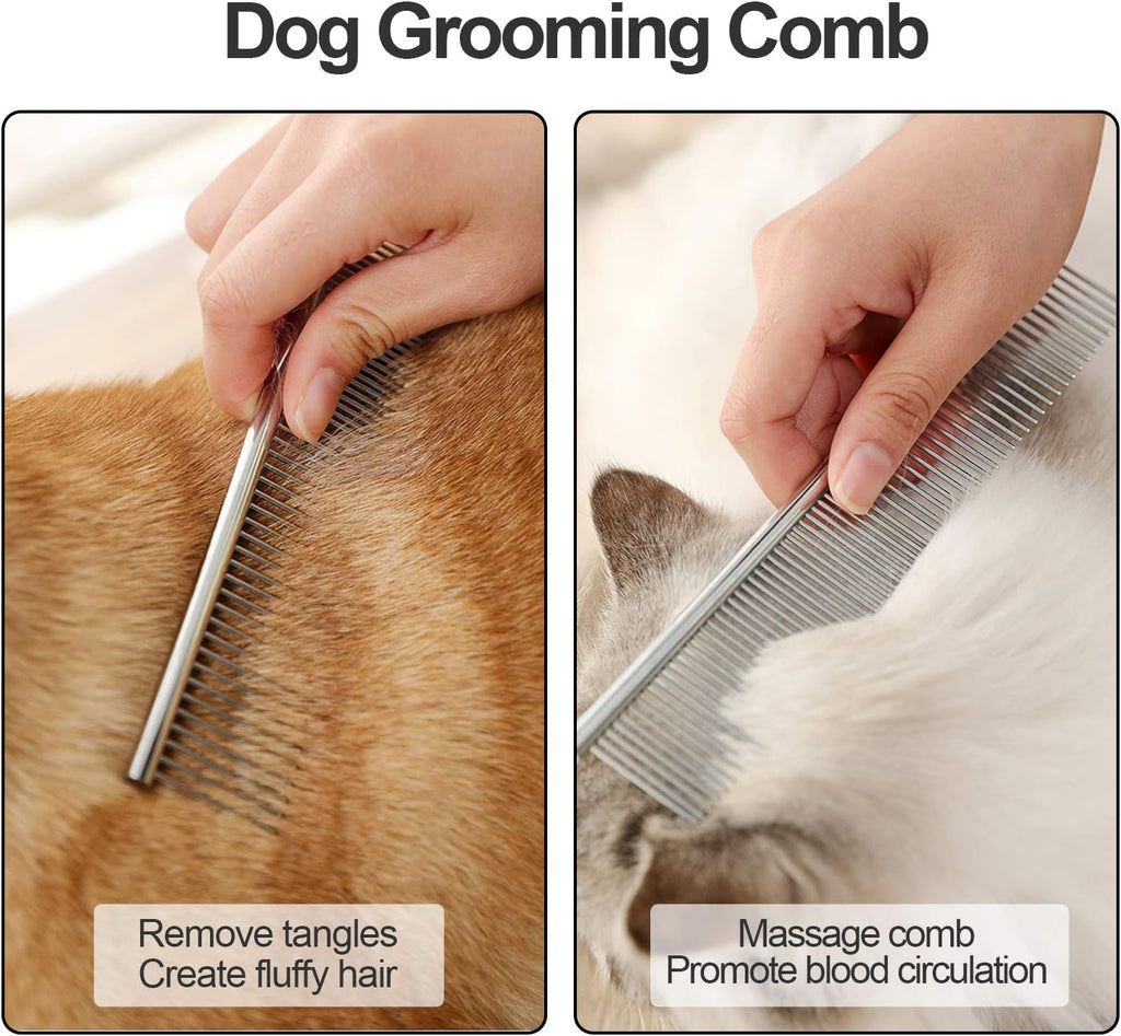 Pet grooming tools for dogs and cats