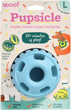 WOOF Party Pupsicle - Long-Lasting Interactive Dog Toys for Boredom - Low-Mess Design - Birthday Gifts for Dogs - Large Dog Toys - Party Pink - Image 9