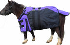 Challenger 1200D Miniature Weanling Donkey Pony Horse Foal Winter Blanket Teal 51945 - Image 9