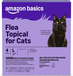 Amazon Basics Preventative Topical Flea Treatment and Prevention for Large Cats (Over 9 Pounds), Kills Fleas Within 12 Hours, 6 Count - Image 10