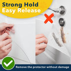 Close up of Protecto heavy duty dog scratching shield