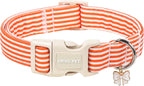 ARING PET 4th of July Dog Collar, Cute Patriotic American Flag Doggy Collars for Puppy Small Medium Large Boy Girl Dogs Pet, for Independence Parades Outdoor Walking Hiking Picnic Daily Photos, L - Image 14