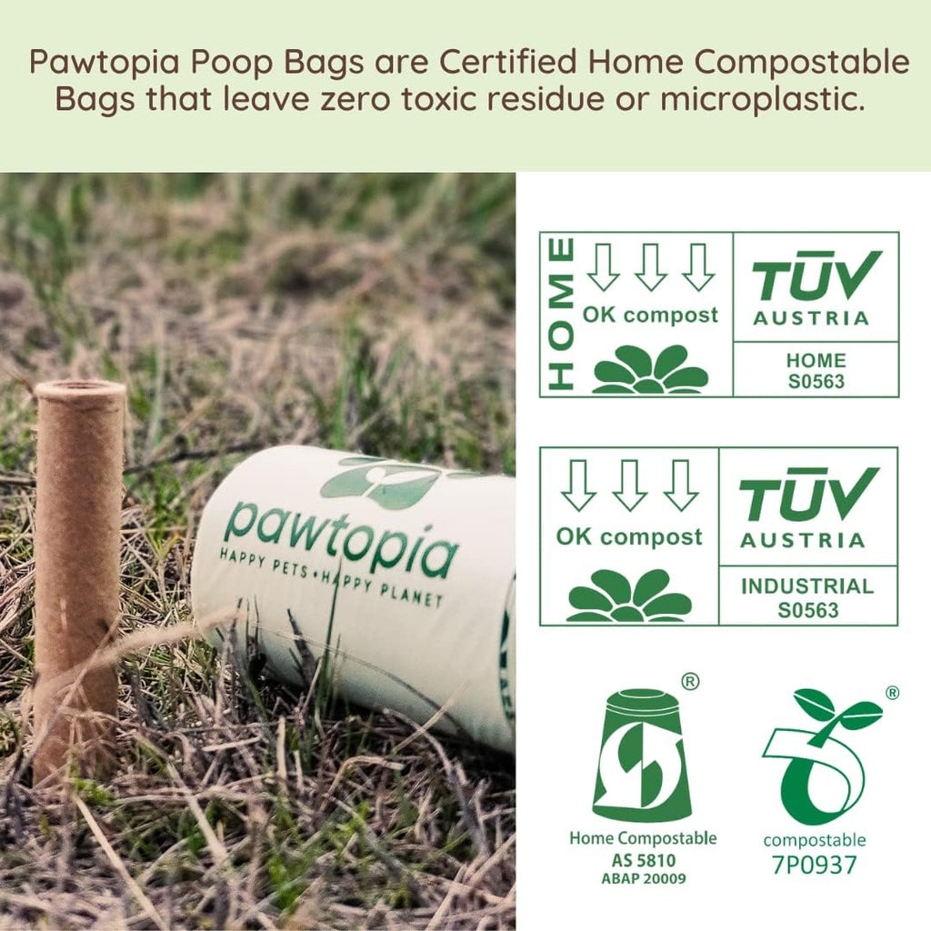 Home Compostable Cat Litter And Dog Bags By Pawtria Detail