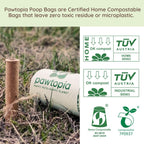 Home Compostable Cat Litter And Dog Bags By Pawtria Detail