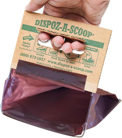 Sanitary odor free dog poop bags for large and small dogs