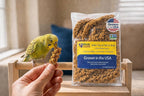 Birds LOVE natural sun dried millet for cockatiels