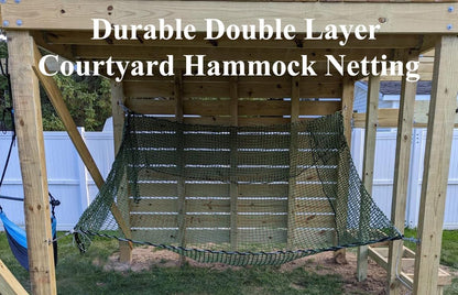 High-strength polyester material detail of LGLFDJ net