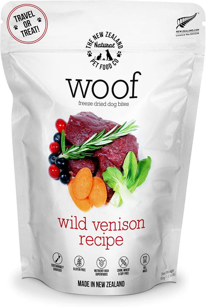 WOOF Wild Venison Freeze Dried Raw Dog Food, Mixer, or Topper, or Treat - High Protein, Natural, Limited Ingredient Recipe - 9.9 Ounce (Pack of 1) - Image 11