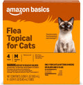 Amazon Basics Topical Flea Treatment for medium cats front packaging view