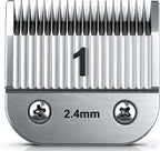 Professional Detachable Replacement Ceramic Blades set,compatible with oster Classic 76/Star-Teq/Power-Teq andi A*dis AGC,BDC,BGC,MBG Series Clippers (Size-000) - Image 15