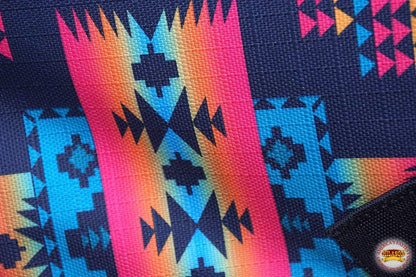 Hilason waterproof horse blanket showcasing the thick fleece padding at the wither area.