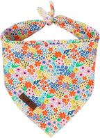 lionet paws Patriotic 4th of July Dog Bandana Summer Popsicle for Small Medium Large Dogs, Cat Dog Kerchief Triangle Bibs Scarf for Male Female - Image 10