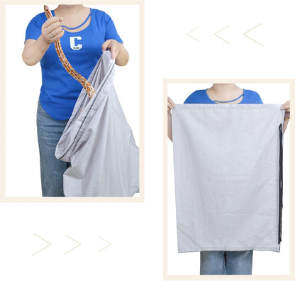 2 Pack Cloth Snake Reptile Bag with Bite Free Pouch Corner Drawstring for Capturing Moving Transporting Hunting Catching Snakes Reptiles to Vet or Travel - Image 4