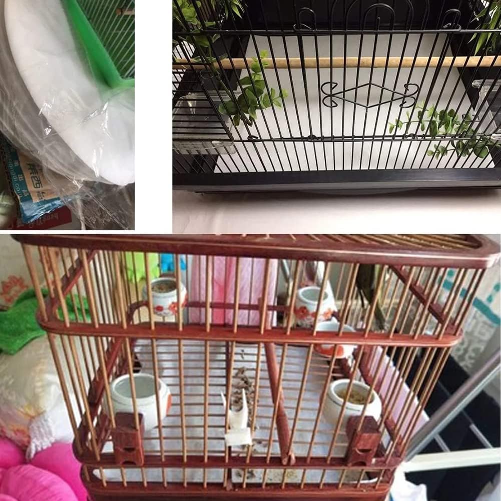 Packaging details for 100 piece disposable pet bird cage pads